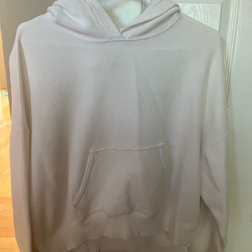 American Eagle Outfitters Cream Hoodie